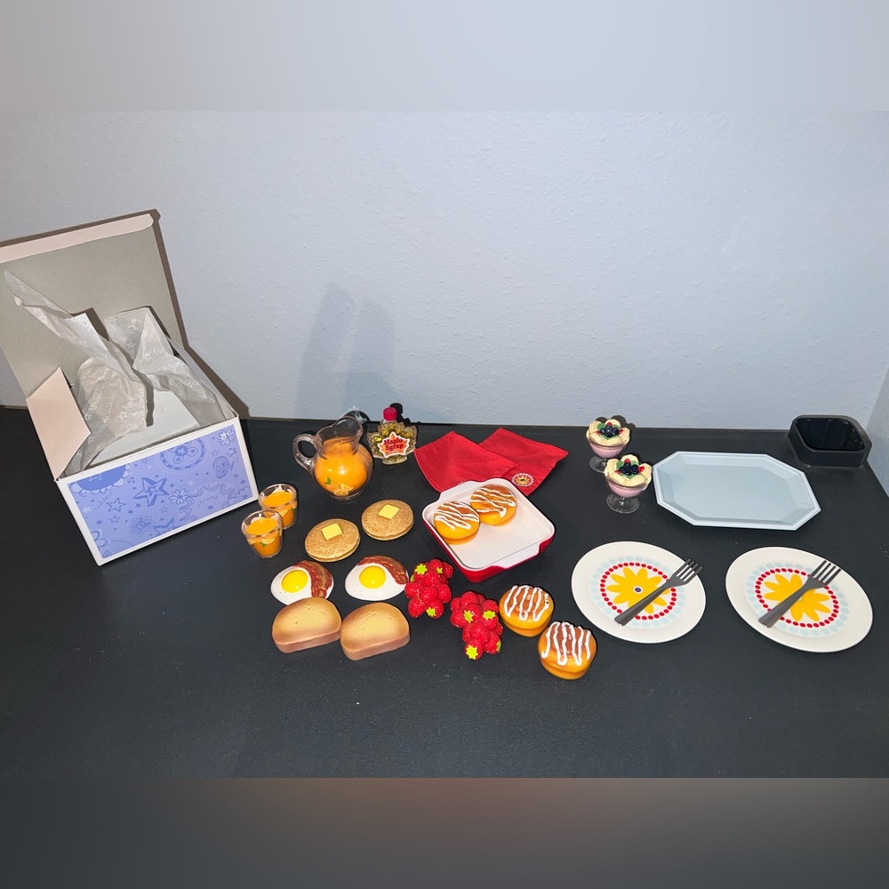 American Girl Delicious Breakfast Set - Retired Item